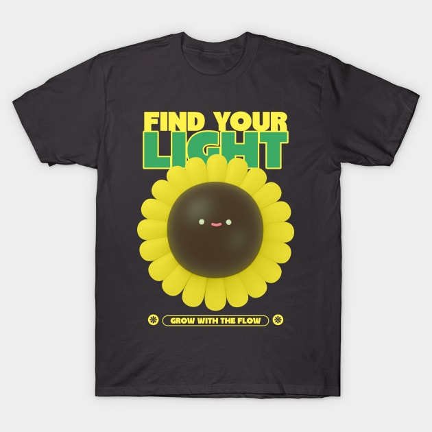 Find Your Light T-Shirt by Happy. Healthy. Grateful.